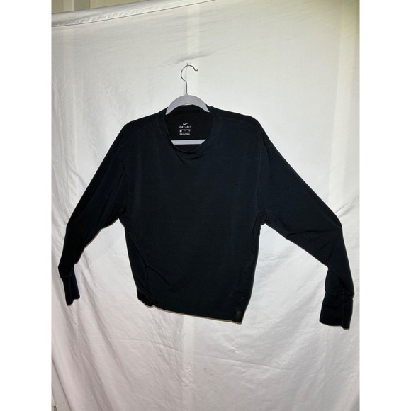 Nike Other - Nike Dri-FIT Just Do It Black Long Sleeve Training Top 904282-010 Mens Small